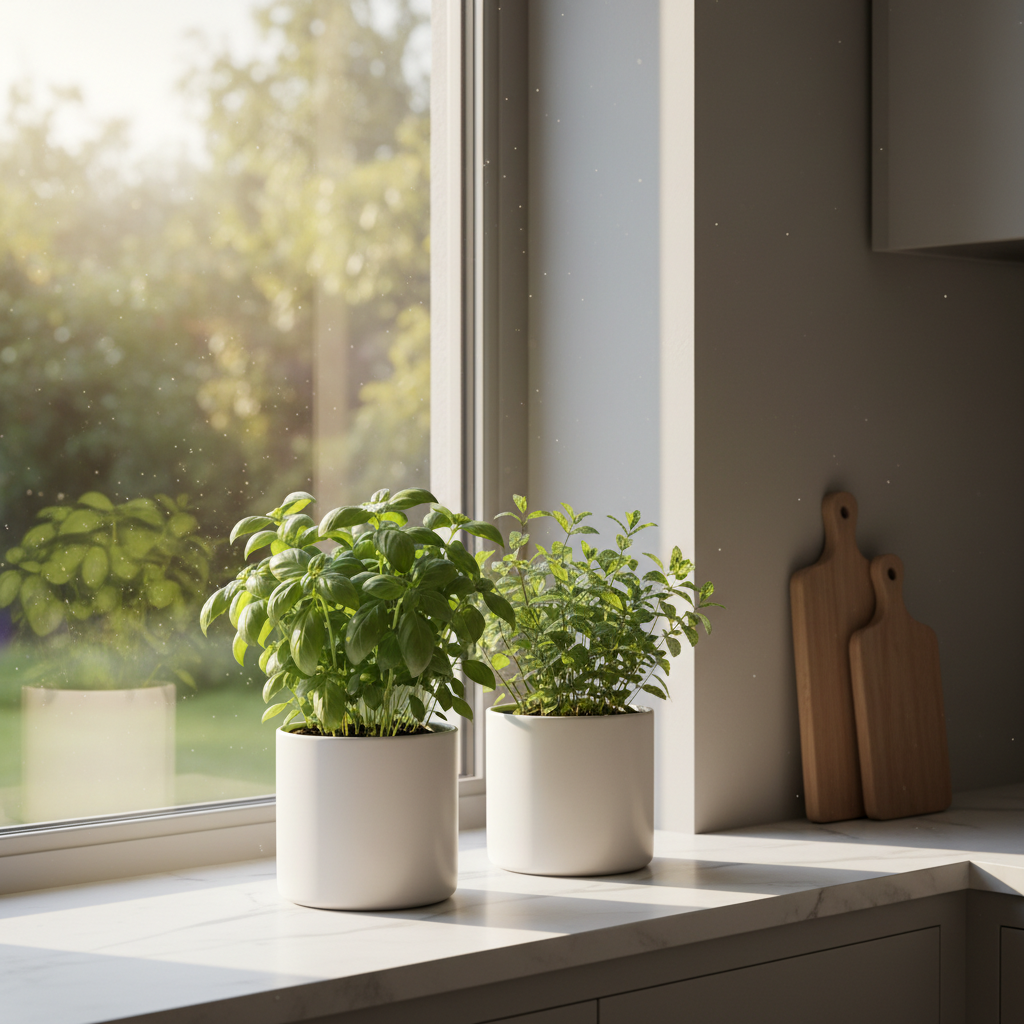 Hierbas aromáticas en cocina